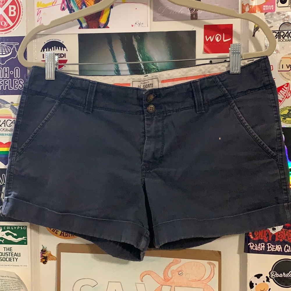 Navy blue shorts
